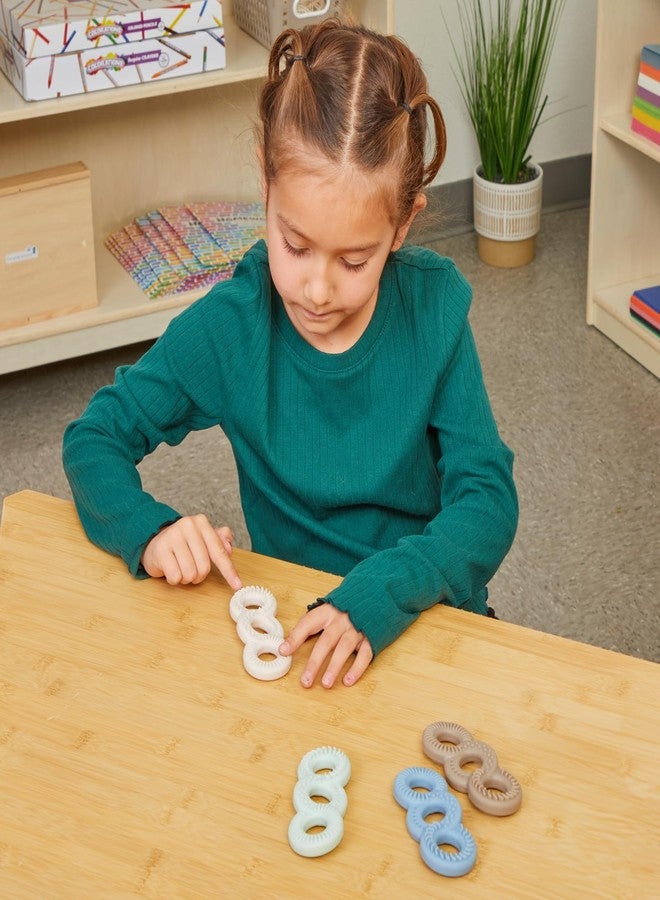 ريلي جود ستاف مجموعة حلقات إنفينيتي ثلاثية اللمسية من ريلي جود ستاف - 4 قطع - Image 4